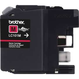Brother Genuine Innobella LC101M Magenta Ink Cartridge, Inkjet, Standard Yield, 300 Pages, Magenta