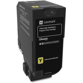 Lexmark Unison Original Toner Cartridge, Laser, High Yield, 16000 Pages, Yellow