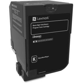 Lexmark Unison Original Toner Cartridge, Laser, High Yield, 25000 Pages, Black