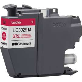 Brother Genuine LC3029M INKvestment Super High Yield Magenta Ink Cartridge, Inkjet, Super High Yield, Magenta