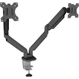Fellowes Platinum Series Dual Monitor Arm, 2 Display(s) Supported, 46" Screen Support, 40 lb Load Capacity, 1 Each
