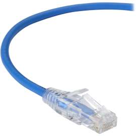 Black Box Corporatio Black Box Slim-Net Cat.6a UTP Patch Network Cable, 1 ft Category 6a Network Cable for Patch Panel, Wallplate, Network Device, First End: 1 x RJ-45 Network, Male, Second End: 1 x RJ-45 Network