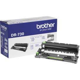 Brother Genuine DR-730 Mono Laser Drum Unit, Laser Print Technology, 12000 Pages, 1 Each