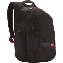 Case Logic DLBP-116 Carrying Case (Backpack) for 16" Apple Water Bottle, Notebook, Cell Phone, iPod, Accessories, Black, Scrape Resistant, Mesh, Polyester Body, Shoulder Strap