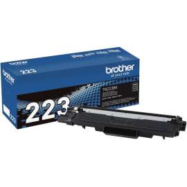 Brother Genuine TN-223BK Standard Yield Black Toner Cartridge, 1400 Pages