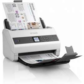 Epson WorkForce DS-870 Sheetfed Scanner, 600 dpi Optical, 30-bit Color, 30-bit Grayscale, 65 ppm (Mono)