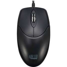 Adesso iMouse M6-TAA, Optical Scroll Mouse (TAA Compliant), Full-size Mouse, Optical, Cable