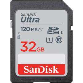 SanDisk Ultra 32 GB UHS-I SDHC, 10 Year Warranty