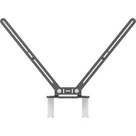 Logitech Mounting Bar for TV Mount, Video Conferencing System, Surveillance Camera, Video Bar, Gray, 47" to 63" Screen Support, 150 lb Load Capacity