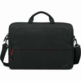 Lenovo Essential Carrying Case for 16" Notebook, Black, Polyester, Polyvinyl Chloride (PVC), Polyethylene Terephthalate (PET) Body, Shoulder Strap, Luggage Strap