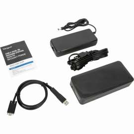Targus USB-C Universal DV4K Docking Station with 100W Power Delivery, for Notebook, 100 W, USB 3.2 (Gen 1) Type C, 2 Displays Supported