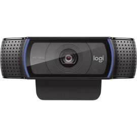 Logitech C920e Webcam, 3 Megapixel, 30 fps, Black, USB Type A
