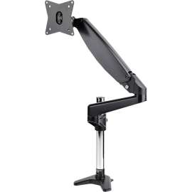 StarTech.com Desk Mount Monitor Arm for Single VESA Display 32" , 8kg/17.6lb, Full Motion Articulating & Height Adjustable, C-Clamp/Grommet, VESA 75X75/100x100mm single monitor arm, Up to 32in (17.6lb), Swivel/tilt/rotate, Full motion articulating arm