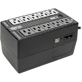 Tripp Lite UPS 550VA 300W Desktop Battery Back Up Compact 120V USB RJ11 PC 50/60Hz, Tower, 4 Hour Recharge, 1.20 Minute Stand-by, 120 V AC Input