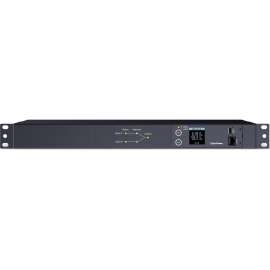 CyberPower Switched ATS PDU PDU24001 10-Outlets PDU - Metered - NEMA 5-15P - 10 x NEMA 5-15R - 120 V AC - Network (RJ-45) - 1U - Horizontal - Rack-mountable