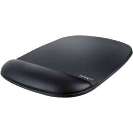 StarTech.com Mouse Pad with Hand rest, 6.7x7.1x 0.8in (17x18x2cm), Ergonomic Mouse Pad w/ Wrist Support, Non-Slip PU Base, Gel Mouse Pad, Reduce strain and work in greater comfort with this ergonomic mouse pad. Mouse area 6.7x7.1in overall dim 7.1x9x0.8in