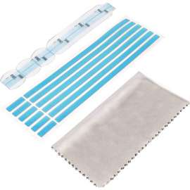 StarTech.com Privacy Screen Adhesive Strips and Mounting Tabs, Installation Kit for Laptop/Computer Monitor Anti Glare Privacy Filters, The privacy screen installation kit includes adhesive strips, mounting/holder tabs, and a wiping cloth. It doesn't incl