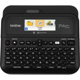 Brother P-Touch PT-D610BT Business Professional Connected Label Maker, Thermal Transfer, 1.18 in/s Mono, 17 Fonts, 8 Font Size