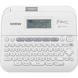 Brother P-touch PT-D410 Home/Office Advanced Connected Label Maker, 15 Fonts, Connect via USB, Takes TZe Label Tapes up to ~3/4 inch