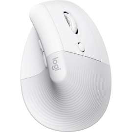 Logitech Lift for Mac Wireless Vertical Ergonomic Mouse, Optical, Bluetooth, Off White, 4000 dpi