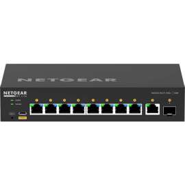 Netgear AV Line M4250 GSM4210PD Ethernet Switch, 8 Ports, Manageable, 10 Gigabit Ethernet, 10GBase-T, 10GBase-X