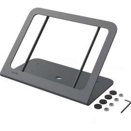 Heckler Design WindFall Stand for iPad 10th Generation - 6.6" Height x 11.3" Width x 6.5" Depth - Powder Coated - Powder Coated Steel - Black Gray