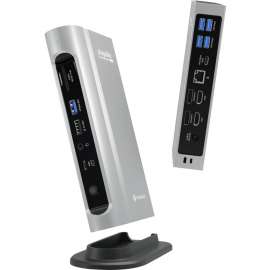 Plugable 16-in-1 Thunderbolt 4 Dock with 100W Charging, 4K Quad Monitor Setup for Thunderbolt 4 Windows Laptops, Thunderbolt Certified Dock with 2x HDMI, 2x DisplayPort, 2.5G Ethernet, 7x USB, SD