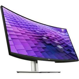 Dell UltraSharp U3824DW 37.5" WQHD+ Curved Screen LED Monitor - 21:9 - Black, Silver - 38" Class - In-plane Switching (IPS) Black Technology - Edge WLED Backlight - 3840 x 1600 - 1.07 Billion Colors - 300 Nit - 5 ms - 60 Hz Refresh Rate - HDMI - Dis