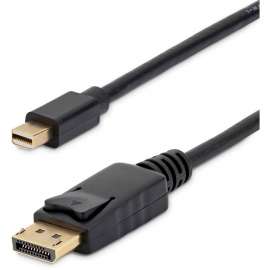 StarTech.com 6 ft Mini DisplayPort to DisplayPort 1.2 Adapter Cable M/M