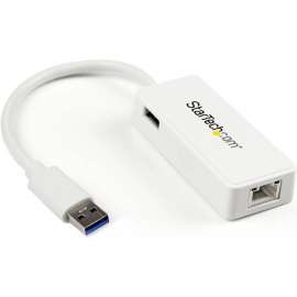 StarTech.com USB 3.0 to Gigabit Ethernet Adapter NIC w/ USB Port