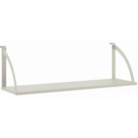 Verse Panel System Hanging Shelf, 48w x 12.75d, Gray