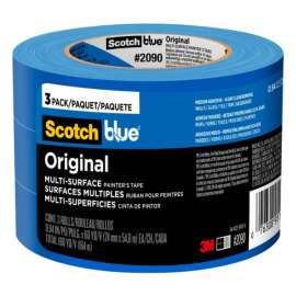 ScotchBlue .94 in. W X 60 yd L Blue Medium Strength Painter's Tape 3 pk