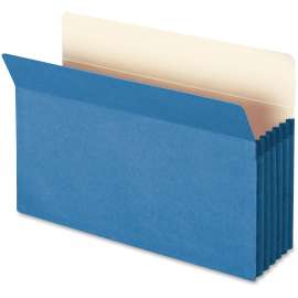 Smead Straight-cut Expanding Colored File Pockets