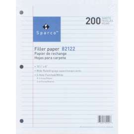 Sparco 3HP Notebook Filler Paper
