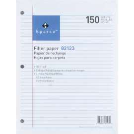 Sparco 3HP Notebook Filler Paper