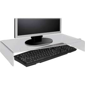 Kantek Clear Acrylic Keyboard Carrel