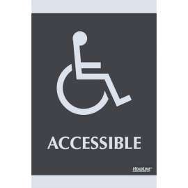 Headline Century Handicap Accessible Sign