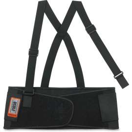 ProFlex 1650 Economy Elastic Back Support, Large, Black