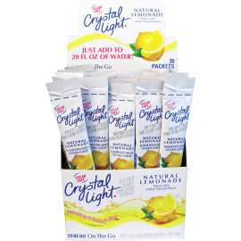 Kraft Crystal Light On-The-Go Mix Lmnade Sticks