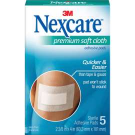 3M Nexcare Soft Cloth Premium Adhesive Gauze Pad