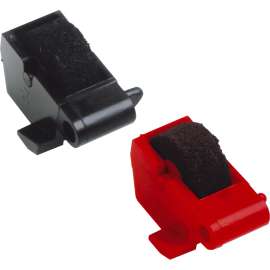 R14772 Compatible Ink Rollers, Black/Red, 2/Pack