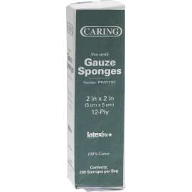 Medline Caring Non-sterile Gauze Sponges