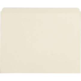 Bus. Source Straight Cut 1-ply Manila File Folders