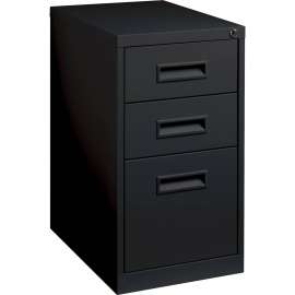 Lorell B/B/F Black Mobile Pedestal File