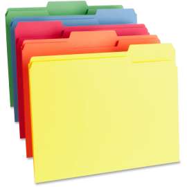 Bus. Source 1-Ply Color-coding File Folders