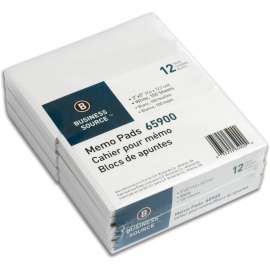 Bus. Source Plain Memo Pads