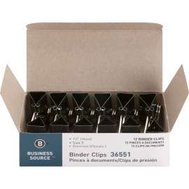Bus. Source Fold-back Binder Clips