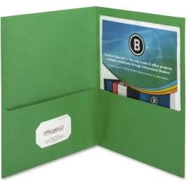 Bus. Source Two-Pocket Folders