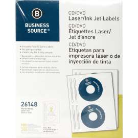 Bus. Source Laser/Inkjet CD/DVD Labels