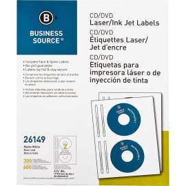 Bus. Source Laser/Inkjet CD/DVD Labels